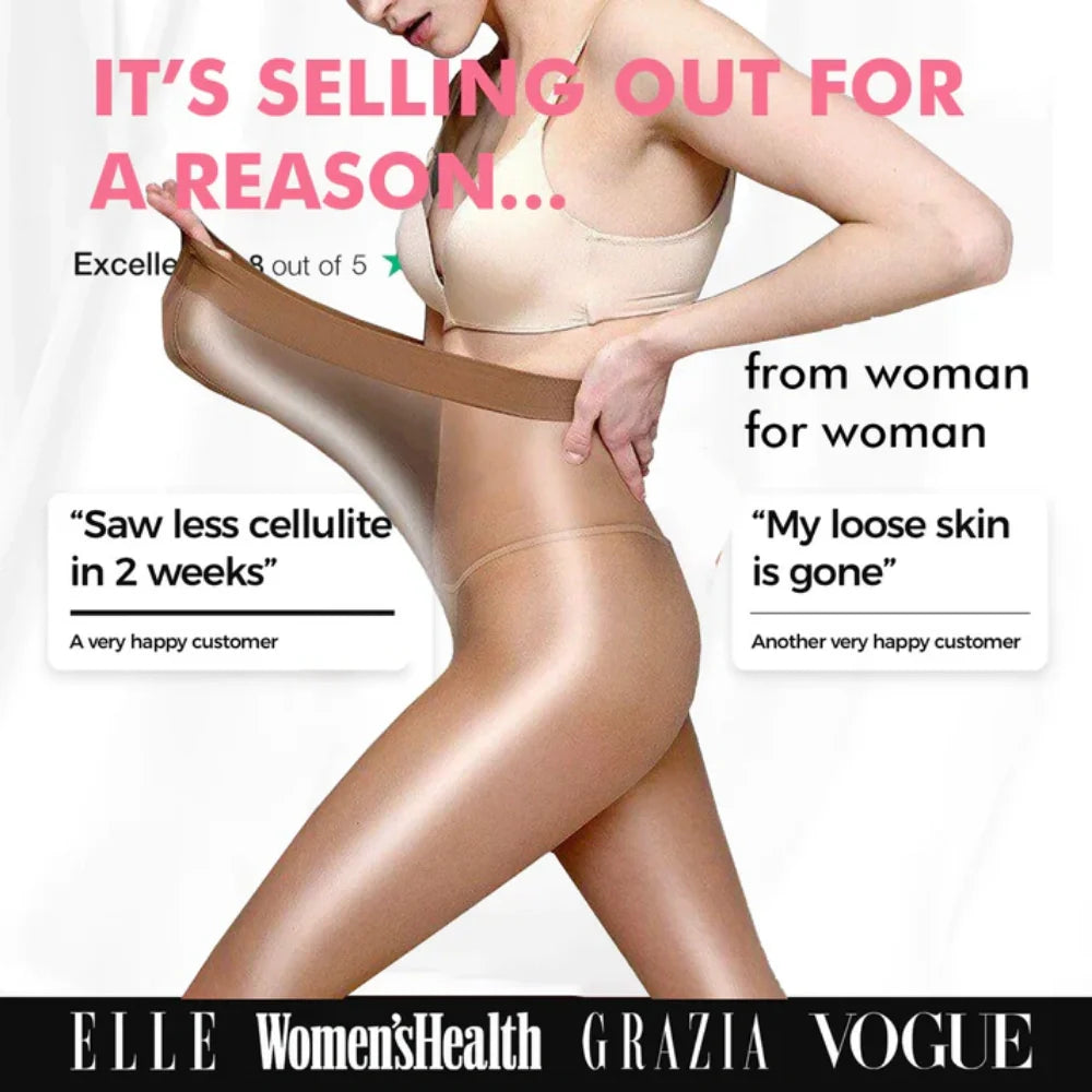 Anti-cellulite Tights -  Redefine your silhouette effortlessly (3-Pack)